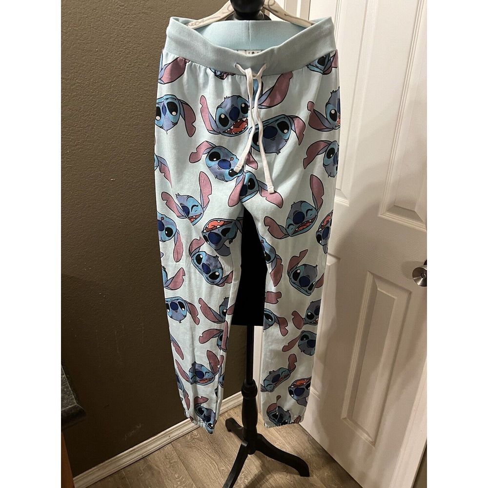 Disney Stitch Pajama Sweat Pants‎ Size XS